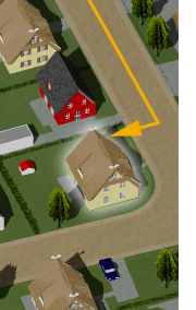 Anfahrt zum Ferienhaus "Sonnenschein"