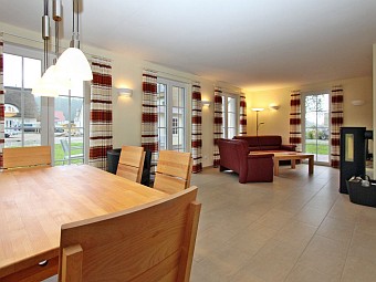 Der Ess- und Wohnbereich im EG