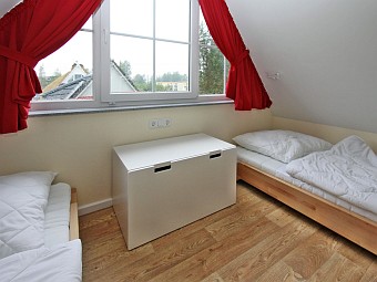 Weitere Schlafmöglichkeiten im Spitzboden